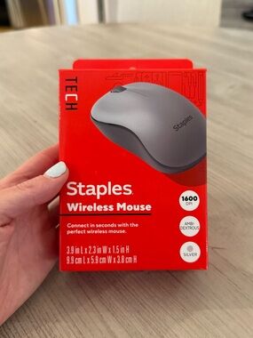 Staples brand wireless mouse